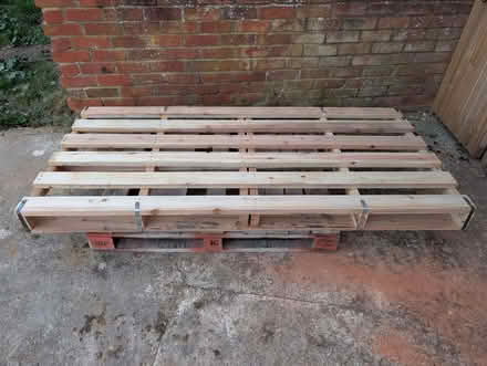 Photo of free 2 wooden pallets (Wokingham RG40) #2