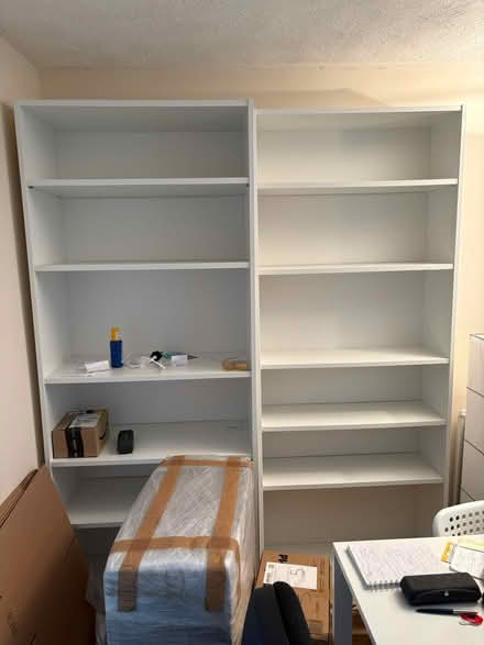 Photo of free 5 Ikea Billy bookcases (full size) (SE12 Lee) #1