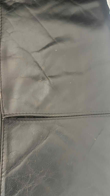 Photo of free Black corner leather sofas (Osterley TW7) #2