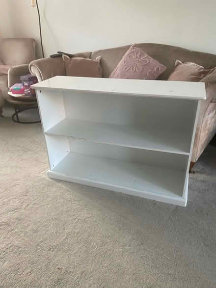 Photo of free White wooden unit (L25 9QU) #1