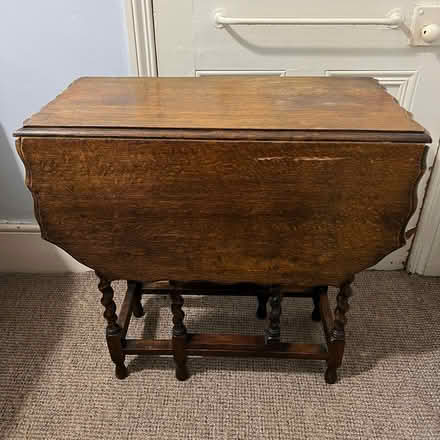 Photo of free Folding wooden table (Blacklands TN34) #1