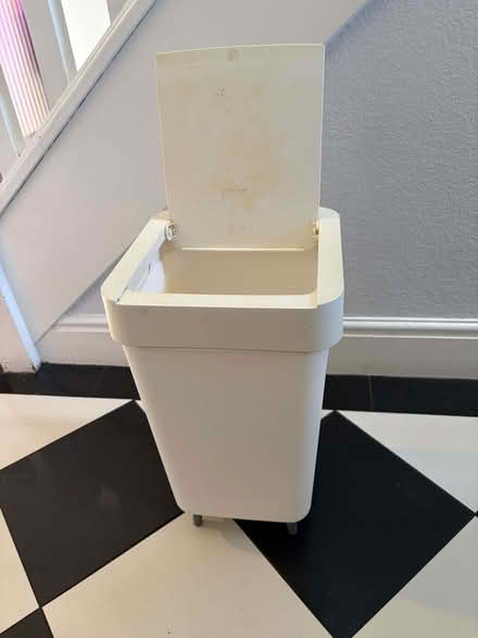 Photo of free White IKEA bin - suitable for kitchen, bathroom, bedroom etc (Sharrow S7) #3