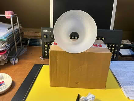 Photo of free Small light shade - glass (Central Ilkley) #2