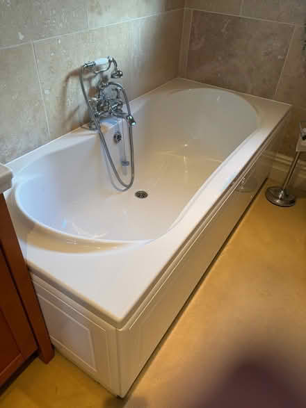 Photo of free Bath with taps/shower attachment (Tarleton PR4) #1