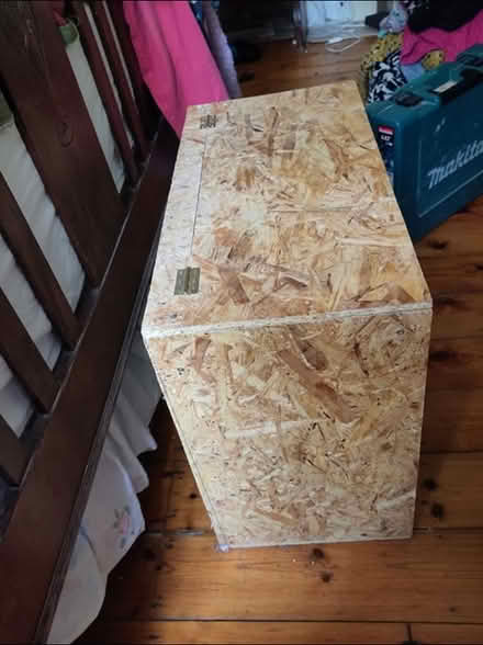 Photo of free Large chipboard box - homemade (Brockley SE4) #1