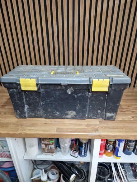 Photo of free 26" plastic tool box (Kingsley Park NN2) #1