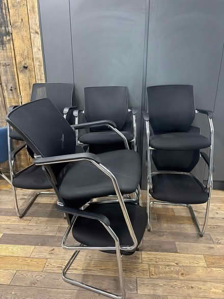 Photo of free 8 office chairs great condition (shoreditch EC2A) #1