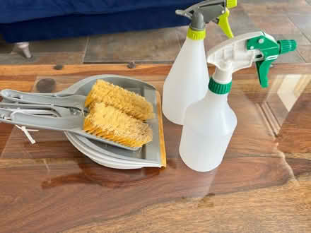 Photo of free Brush and pan, spray bottles (Tetbury GL8) #1