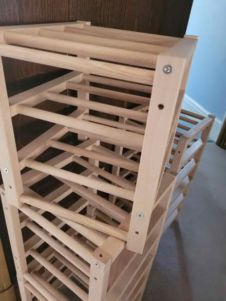 Photo of free Wooden stackable wine racks (Lloyd Park CR2) #2