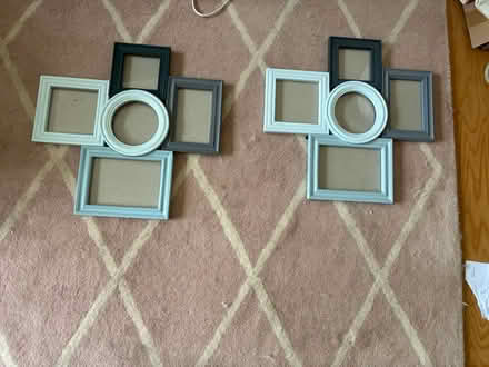 Photo of free Blue & grey picture frames x2 (Deansgrange) #2