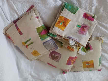 Photo of free Cushion covers and vw campervan curtains (Hyson Green NG7) #1