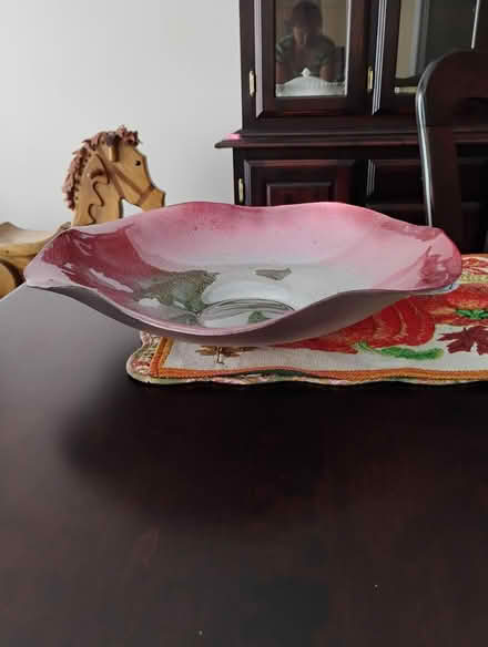 Photo of free Large Glass Decorative Bowl (Mississauga) #2