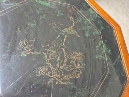 Photo of free Octagon glass coffee table (Port Coquitlam south.) #2