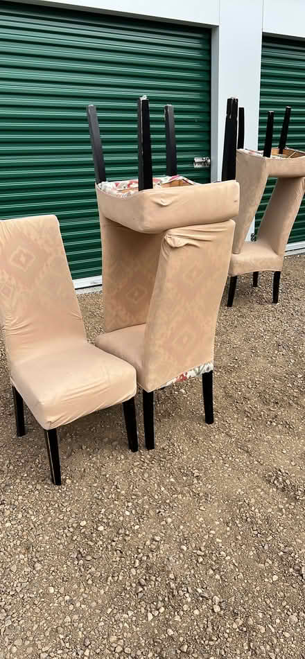 Photo of free Dining table chairs (Cold lake north) #1