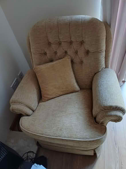 Photo of free 3 seat sofa and 2 chairs (Worcester) #1