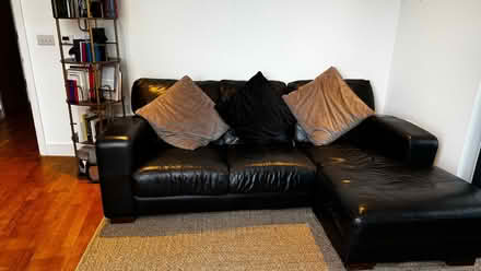 Photo of free 3 seater leather sofa (Lewisham SE13) #2