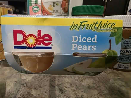 Photo of free Diced pears (Churchil Meadows & Thomas st) #1