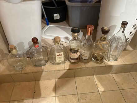 Photo of free 7 Whiskey empty bottles (Chevy Chase DC) #1
