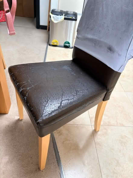 Photo of free 4 dining chairs (Bray town) #2