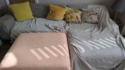 Photo of free Large L-shaped sofa bed (Earlsfield SW18) #1