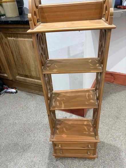 Photo of free Wooden shelves (Stanley DE7) #1