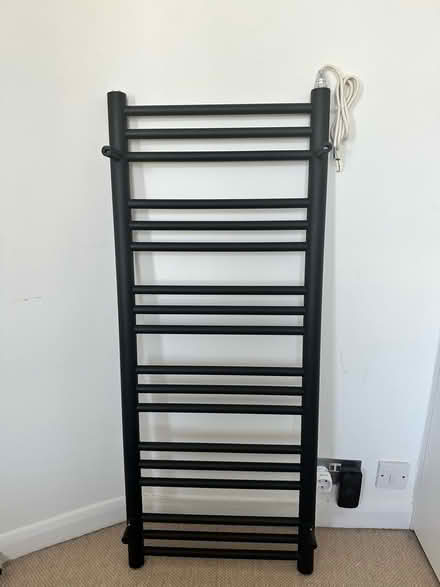 Photo of free Eastbrook black towel rail 1200 x 800 (Barons Court W6) #1