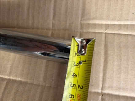 Photo of free Chrome curtain pole (Kings Chase SO51) #4