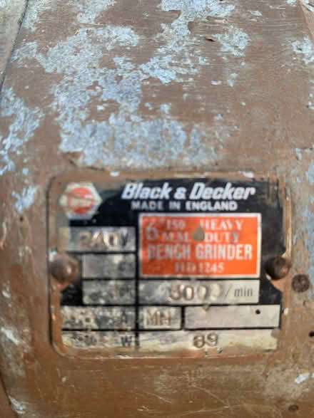 Photo of free Bench grinder (Ospringe ME13) #2