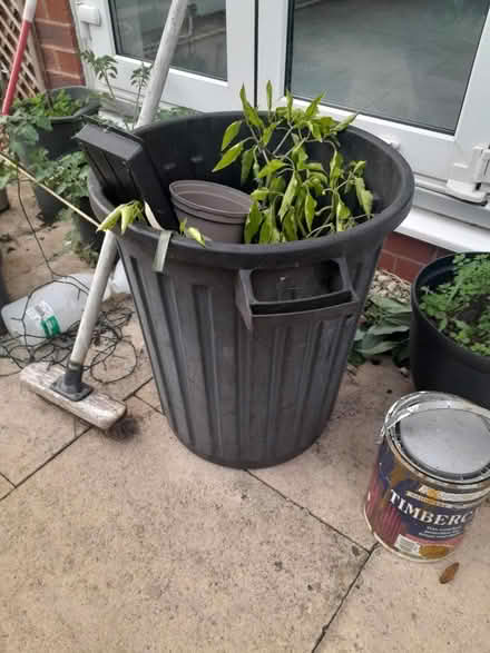 Photo of free Bin with lid washed (Hockley Heath B94) #1