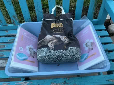 Photo of free Cat litter tray (Weston Rhyn SY10) #1