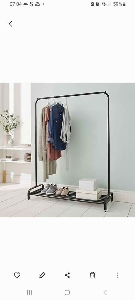 Photo of free Clothes Rail (Sunbury upon Thames) #1