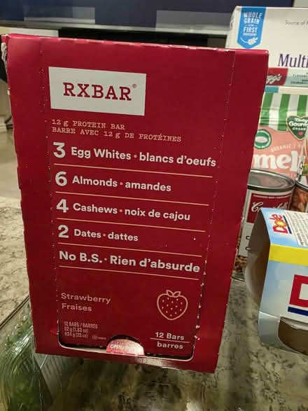 Photo of free RXBAR (Not sure Halal) (Churchil Meadows & Thomas st) #1