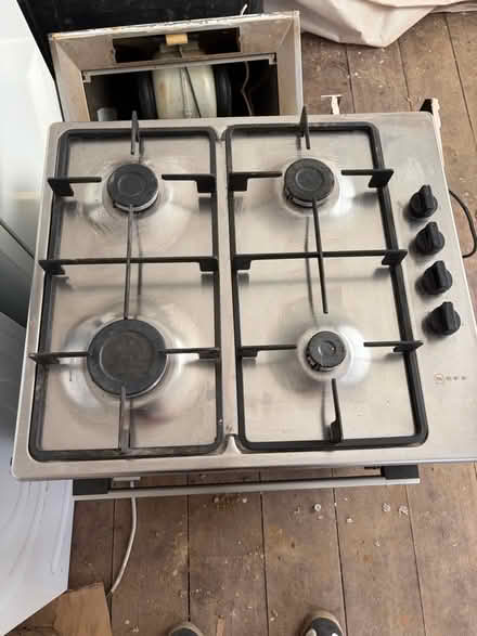 Photo of free NEFF 4-burner stainless steel gas hob (Bishop's Stortford CM23) #1