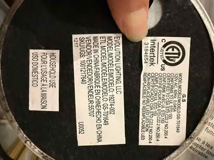 Photo of free LED wall lamp (Lakeside drive in Oakland) #3