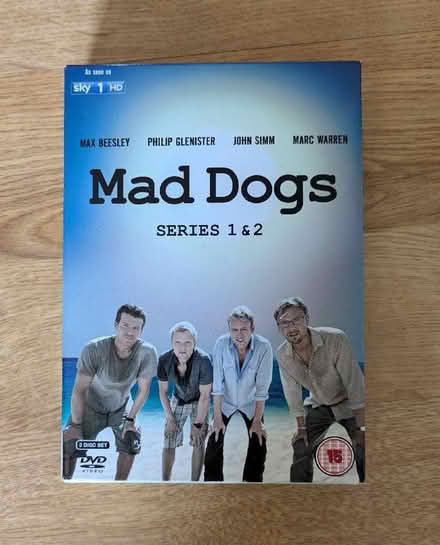 Photo of free DVD of Mad Dogs, series 1 & 2 (Bromsgrove B61) #1