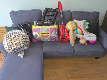 Photo of free Disco helium balloons (Stoneleigh, Epsom) #1