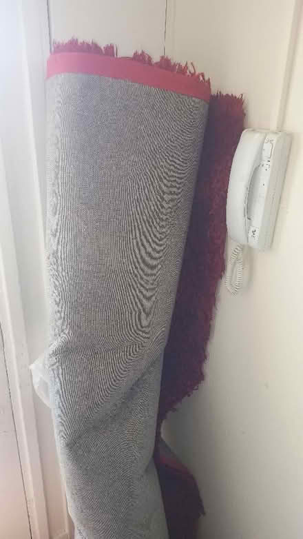Photo of free Rug carpet red color (Cann Hall E11) #2