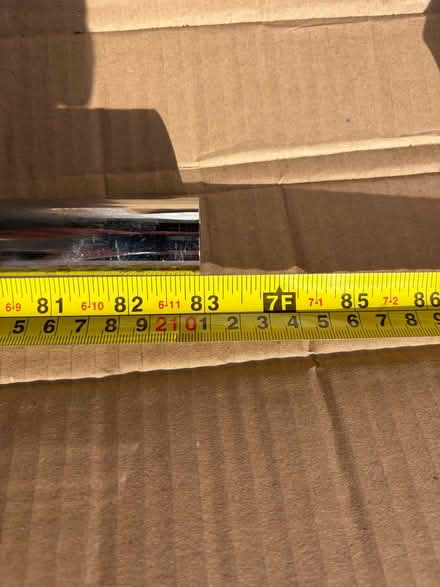 Photo of free Chrome curtain pole (Kings Chase SO51) #3