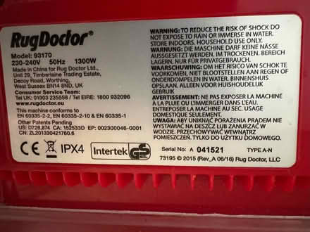 Photo of free Rug doctor, Birkdale (Southport PR8) #2