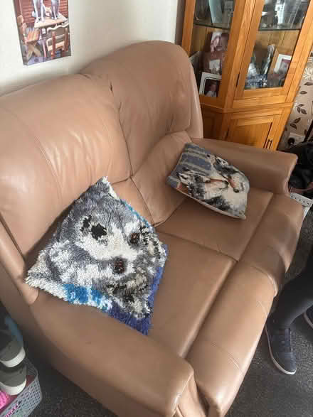 Photo of free 2 seater a chair and recliner (Ilkeston) #3