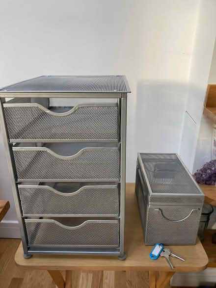 Photo of free Desktop wire drawers and box (Bloomfield BA2) #1