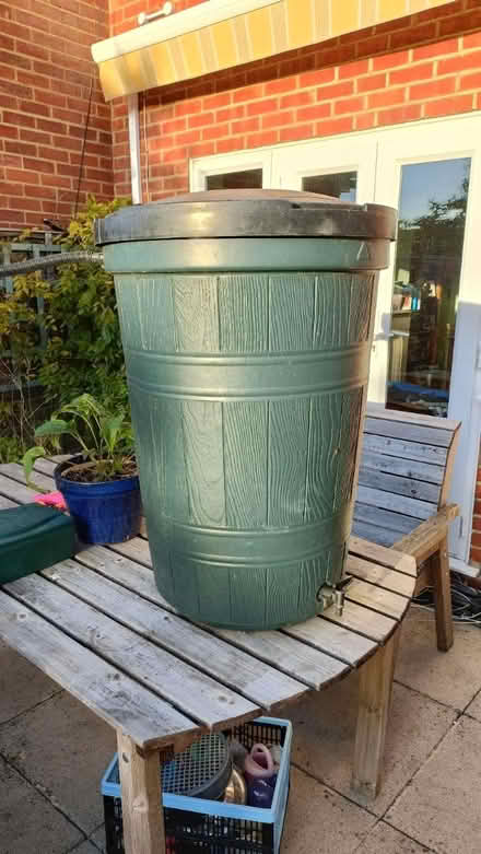 Photo of free Green water butt, slow leak (Shirley CR0) #1