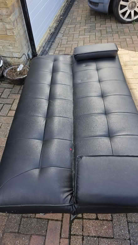 Photo of free Click clack sofa bed faux leather (Hatfield AL10) #1