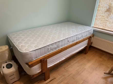 Photo of free Two stackable wooden single beds (Irby CH61) #2