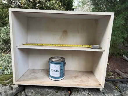 Photo of free Wooden shelf (East Quarter of Concord, MA) #1