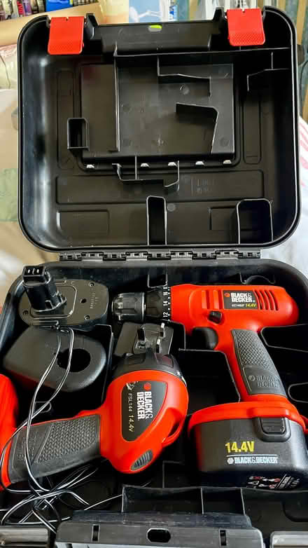 Photo of free Black & Decker Drill & Torch with two batteries. (Kingswood BS15) #1