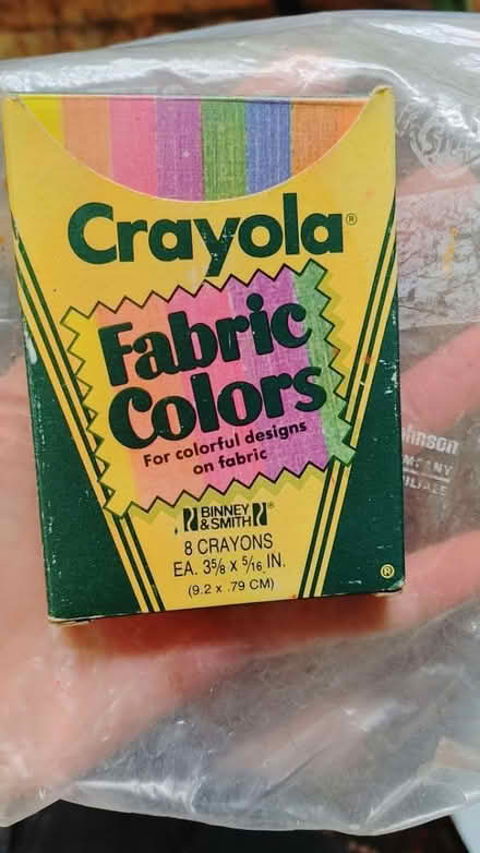 Photo of free Fabric crayons (Trinity Bellwoods) #1