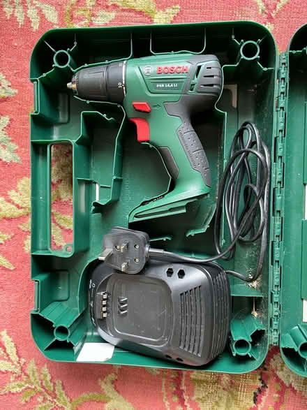 Photo of free Bosch cordless drill and charger (NO Battery) (Moorlands LA1) #1