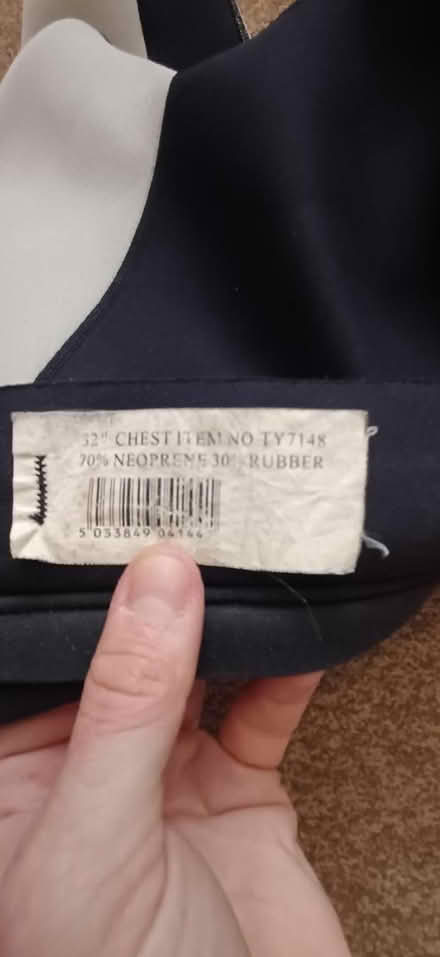 Photo of free Wetsuit 32in chest (Isleworth TW7) #4