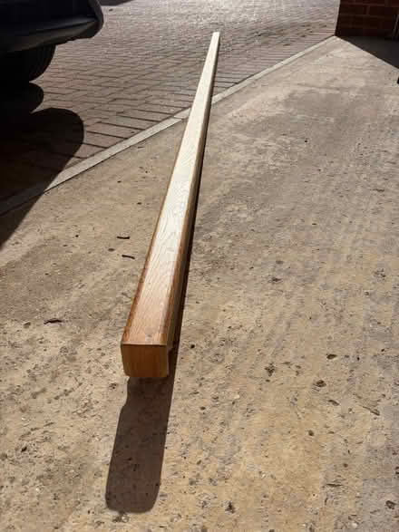 Photo of free Solid wood handrail (Kings Chase SO51) #1
